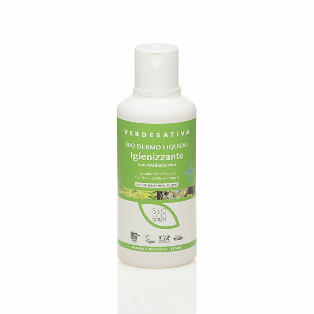 verdesativa bio dermoliquido igienizzante con antibatterico